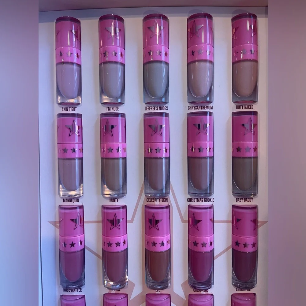 COPY - JEFFREE STAR NUDE LIQUID LIPSTICK VAULT - NEW IN BOX! #200